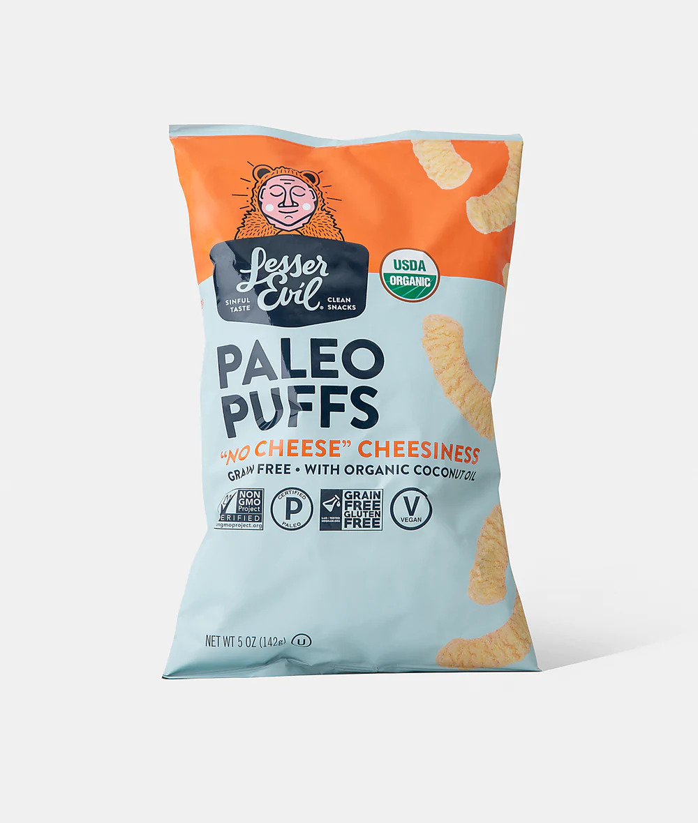 No Cheese Cheesiness Paleo Puffs