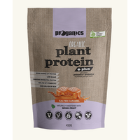 Proganics Organic Plant Protein Plus Salted Caramel 450g 