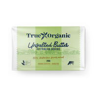 True Organic Unsalted Butter 250g 