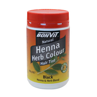 Bonvit Henna Hair Tint Black 100g