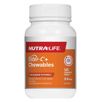 Nutra Life Ester C Chewables 120 Tablets