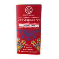 Living Koko Samoan 70% Dark Chocolate 100g 