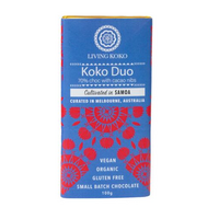 Living Koko Koko Duo Dark Chocolate 100g