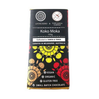 Living Koko Koko Moka Coffee Dark Chocolate 100g 