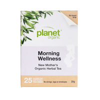 Planet Organic Morning Wellness Tea 25 bags