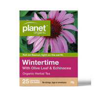 Planet Organic Wintertime Olive Leaf & Echinacea Tea 25 bags