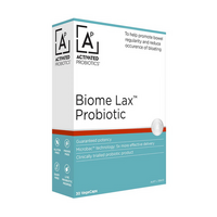 Activated Probiotics Biome Lax Probiotic 30 Veggie Caps 