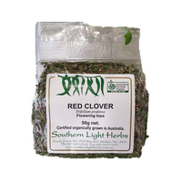 Southern Light Herbs Red Clover Flowering 50g