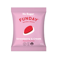 Funday Strawberries and Cream 50g