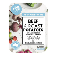 We Feed You Beef With Roast Potatoes 370g