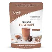 Morlife Plantiful Protein Chocolate Fudge 500g