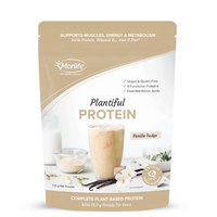 Morlife Plantiful Protein Vanilla Fudge 500g 