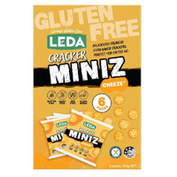 Leda Cracker Miniz Cheeze 6pk 150g