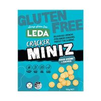 Leda Cracker Miniz Sour Creme 150g