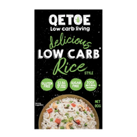 Qetoe Low Carb Rice Style 80g