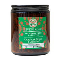 Living Koko Cacao Husk Ginger & Green Tea 60g