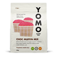 Yomo Choc Muffin Mix Gluten Free 360g