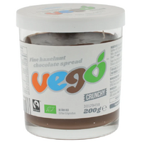 Vego Choc Hazelnut Crunchy Spread 200g