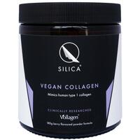 Qsilica Vegan Collagen Powder Berry 180g