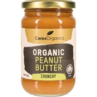 Ceres Organics Peanut Butter Crunchy 300g