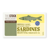 The Stock Merchant MSC Sardines In Extra Virgin Olive Oil 120g