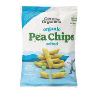 Ceres Organics Pea Chips Salted 100g