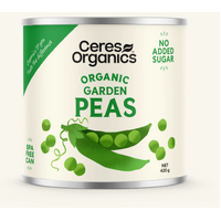 Ceres Organics Garden Peas 420g