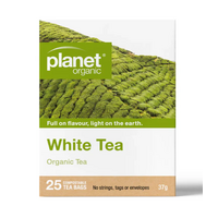 Planet Organic White Tea 25 Bags