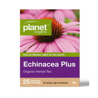 Planet Organic Echinacea Plus Tea 25 bags