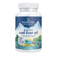 Nordic Naturals Arctic Cod Liver Lemon 90 Capsules 