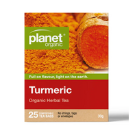 Planet Organic Turmeric Tea 25 bags