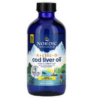 Nordic Naturals Arctic D Cod Liver Oil Lemon 237ml