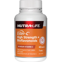 Nutra Life Ester C 1500mg + Bioflavonoids 60 Tablets