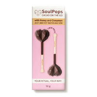 Soul Pops Cacao With Honey And Cinnamon Twin Pack 50g